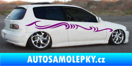 Samolepka Samolepka na bok 108 fialová