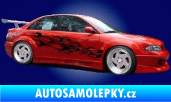 Samolepka Samolepka na bok plameny 052 světle modrá