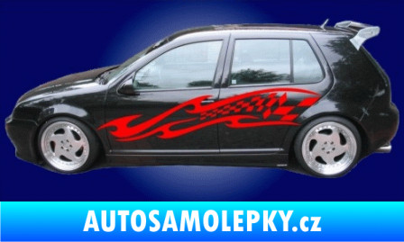 Samolepka Samolepka na bok šachovnice 001 světle modrá