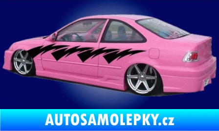 Samolepka Samolepka na bok 002 světle modrá
