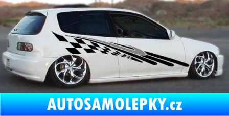 Samolepka Samolepka na bok šachovnice 009 světle modrá