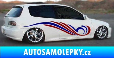 Samolepka Samolepka na bok 057 světle modrá