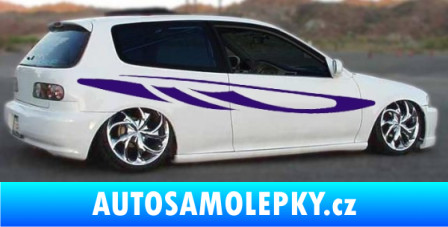 Samolepka Samolepka na bok 062 světle modrá