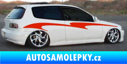 Samolepka Samolepka na bok 067 světle modrá