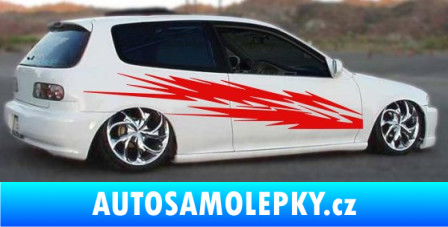 Samolepka Samolepka na bok 074 světle modrá