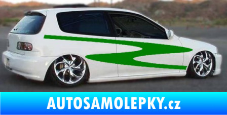 Samolepka Samolepka na bok 093 světle modrá