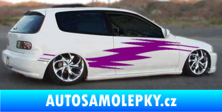 Samolepka Samolepka na bok 097 světle modrá