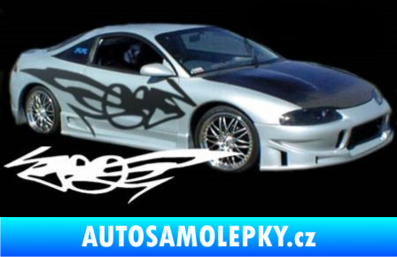 Samolepka Samolepka na bok 126 světle modrá