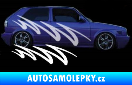 Samolepka Samolepka na bok 132 světle modrá