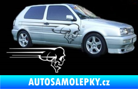 Samolepka Samolepka na bok 182 světle modrá