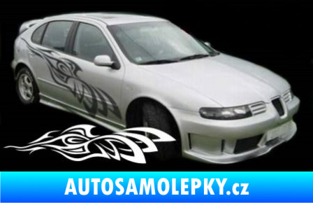 Samolepka Samolepka na bok tattoo 040 světle modrá
