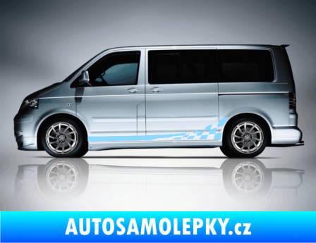 Samolepka Kitcar 002 světle modrá