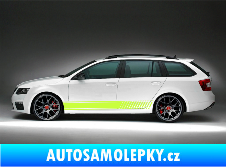Samolepka Kitcar 001 -  Škoda VRS limetová