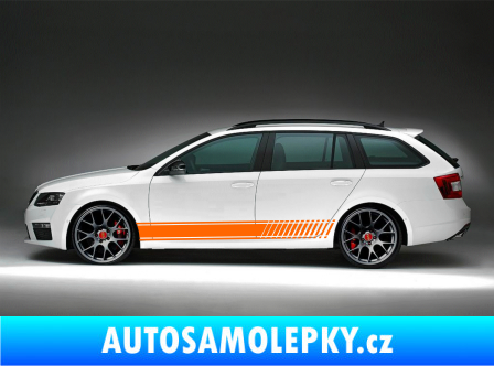 Samolepka Kitcar 001 -  Škoda VRS Fluorescentní oranžová