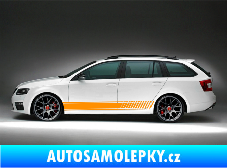 Samolepka Kitcar 001 -  Škoda VRS oranžová