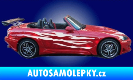 Samolepka Samolepka na bok 024 světle růžová