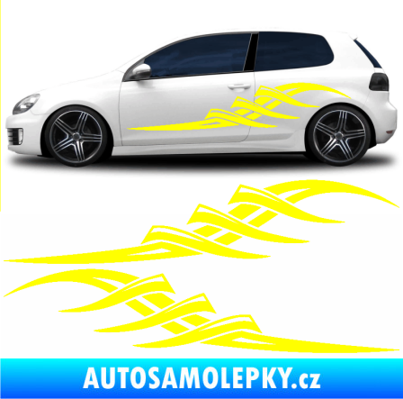 Samolepka Samolepka na bok tattoo 083 žlutá citron