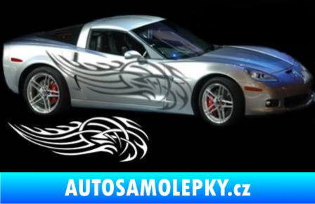 Samolepka Samolepka na bok tattoo 060 chrom fólie zlatá zrcadlová
