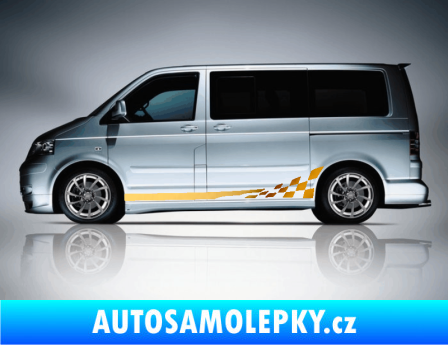 Samolepka Kitcar 002 chrom fólie zlatá zrcadlová