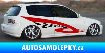 Samolepka Samolepka na bok šachovnice 004 pískované sklo