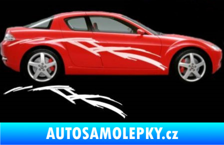 Samolepka Samolepka na bok 177 pískované sklo