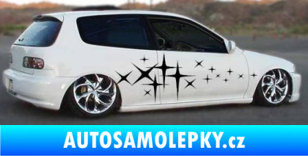 Samolepka Samolepka na bok 086 pískované sklo