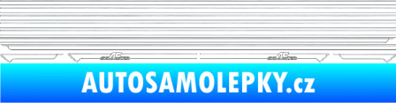 Samolepka Proužky na bok BMW AC Schnitzer starší verze škrábaný hliník