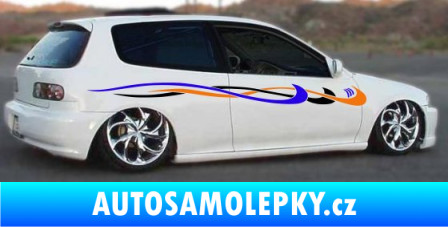 Samolepka Samolepka na bok 071 Ultra Metalic černá