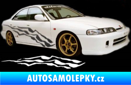 Samolepka Samolepka na bok 176 Ultra Metalic bílá