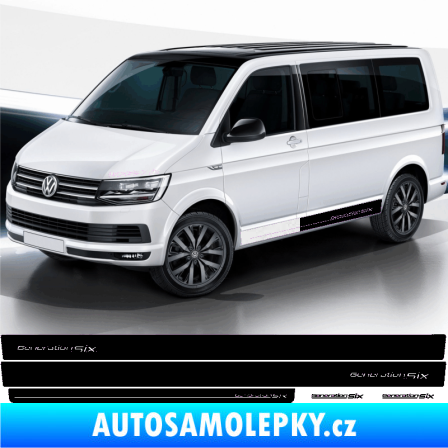 Samolepka Polep na bok Generation Six Volkswagen T4, T5, T6, T7 Ultra Metalic bílá