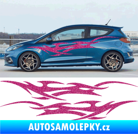 Samolepka Samolepka na bok tattoo 085 Ultra Metalic růžová
