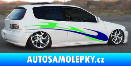 Samolepka Samolepka na bok 068 Ultra Metalic tyrkysová