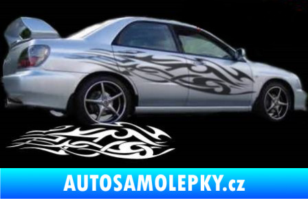Samolepka Samolepka na bok tattoo 046 Ultra Metalic tyrkysová