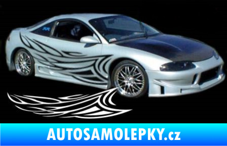 Samolepka Samolepka na bok tattoo 059 Ultra Metalic tyrkysová