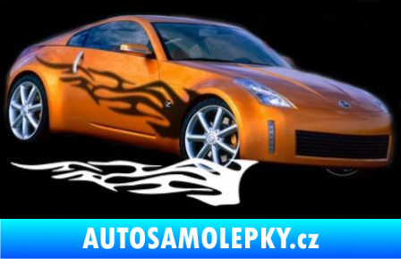 Samolepka Samolepka na bok plameny 070 Ultra Metalic stříbrná metalíza