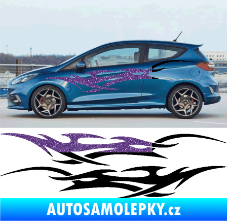 Samolepka Samolepka na bok tattoo 085 Ultra Metalic fialová