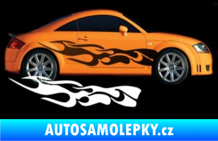 Samolepka Samolepka na bok plameny 067 Ultra Metalic modrá