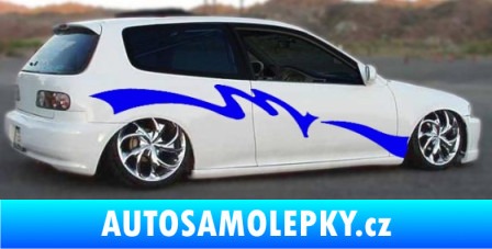 Samolepka Samolepka na bok 066 Ultra Metalic modrá