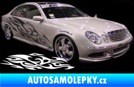 Samolepka Samolepka na bok tattoo 051 Ultra Metalic modrá