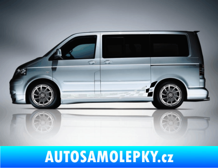 Samolepka Kitcar 002 3D karbon bílý