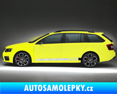 Samolepka Kitcar 003 3D karbon bílý