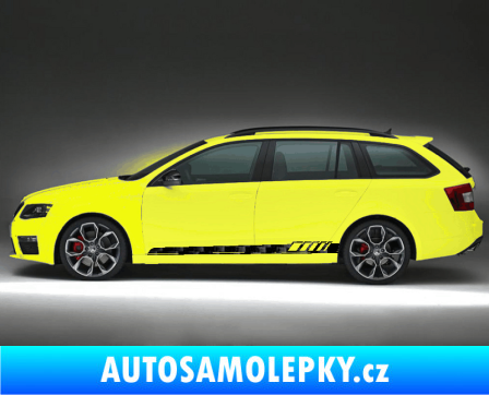 Samolepka Kitcar 003 3D karbon černý