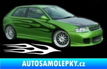 Samolepka Samolepka na bok plameny 077 Holografická
