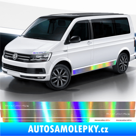 Samolepka Polep na bok Generation Six Volkswagen T4, T5, T6, T7 verze long Holografická